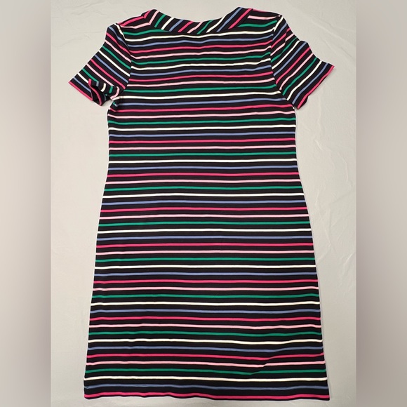 Talbots Cotton Striped Dress - Picture 3 of 6